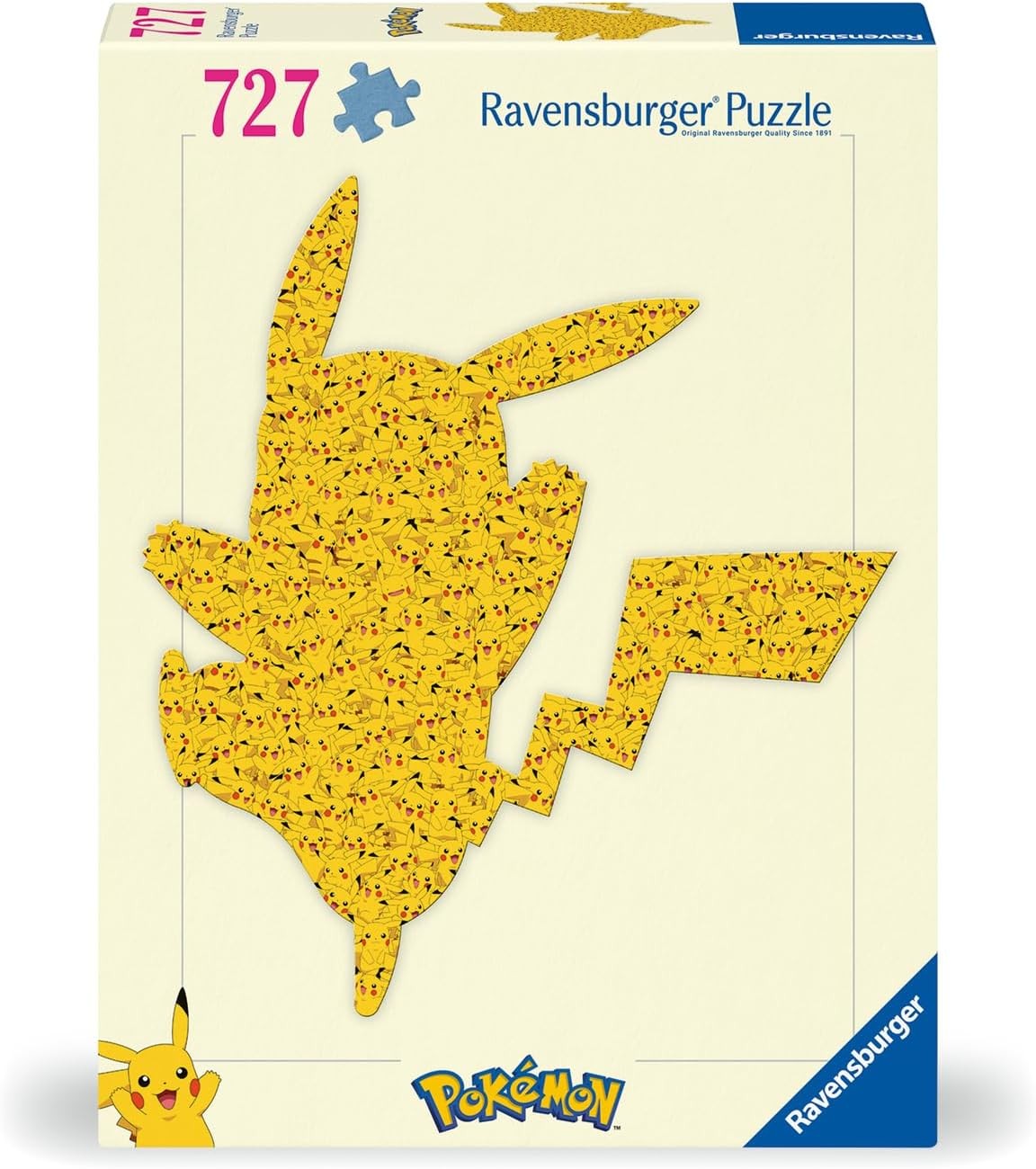 Pokémon - Puzzle Pokémon Forme de Pikachu - 727 pièces - Ravensburger