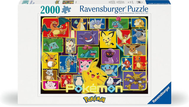 Pokémon - Puzzle Pokémon Lumineux - 2000 pièces - Ravensburger