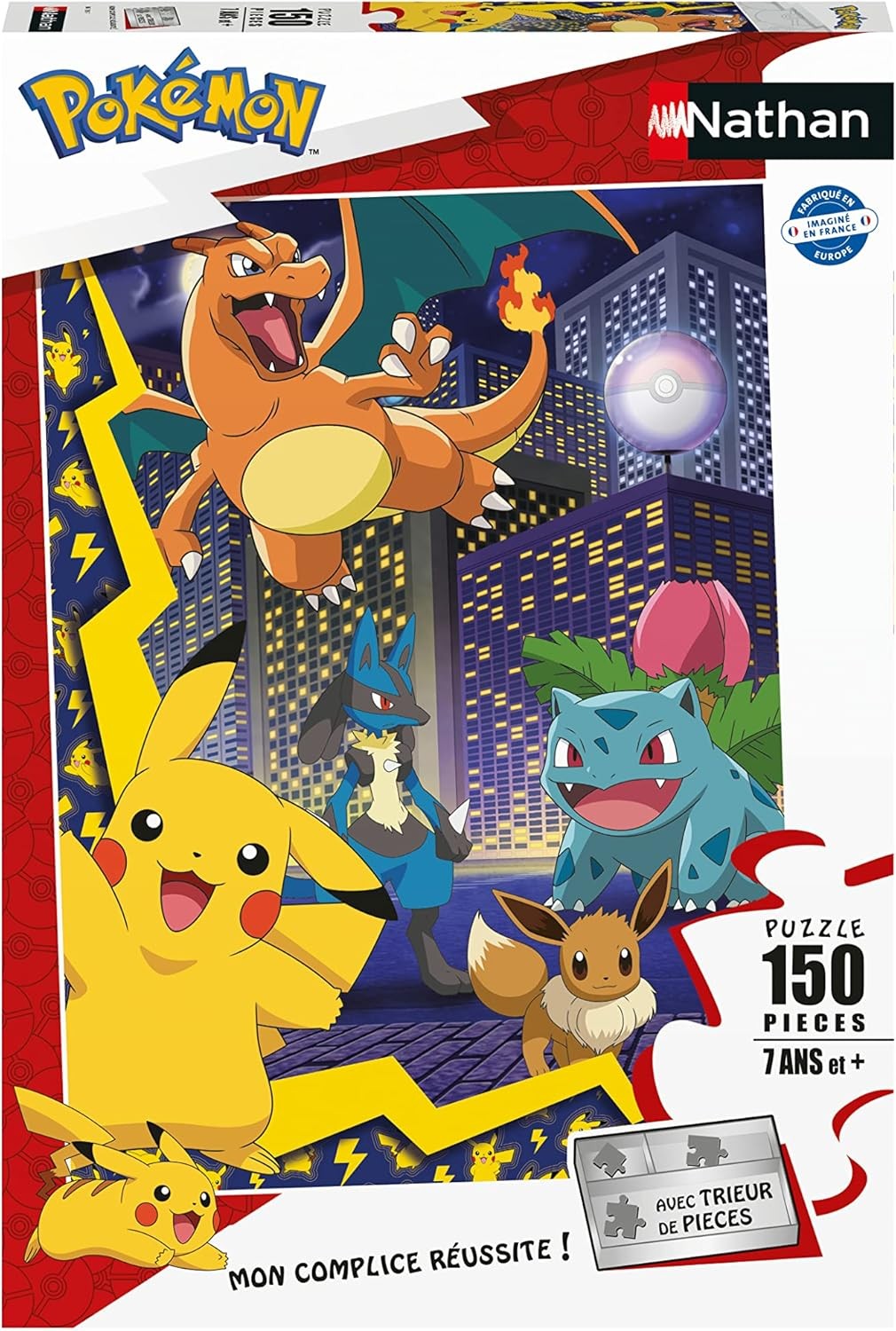 Pokémon - Puzzle La ville des Pokémon - 150 pièces - Nathan