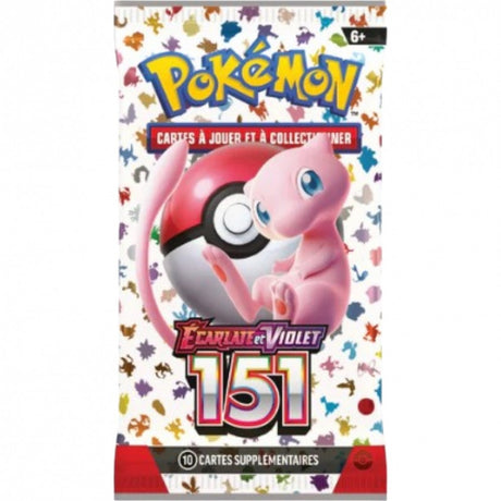 Pokémon - Booster de 10 Cartes EV03.5 : Pokémon 151 (Mew)