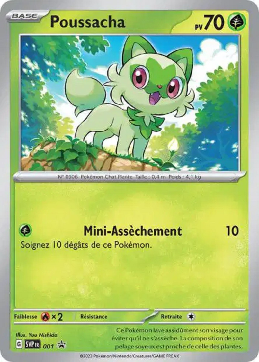 Poussacha (SVP 001) - Promo Écarlate & Violet - Carte Pokémon