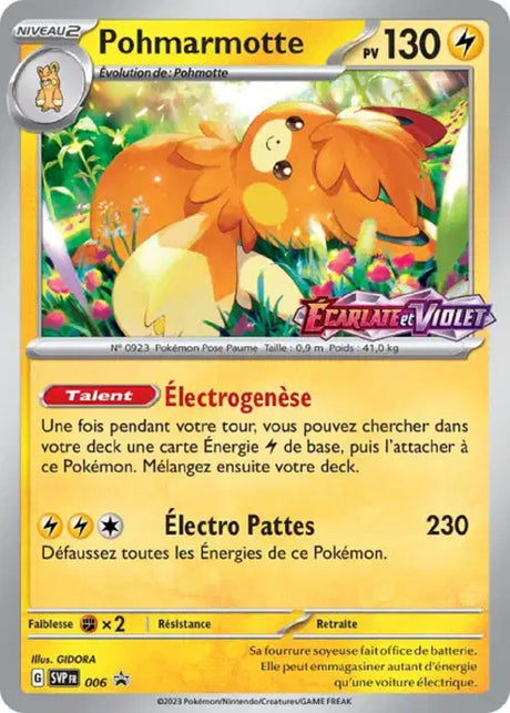 Pohmarmotte (SVP 006) - Promo Écarlate & Violet - Carte Pokémon