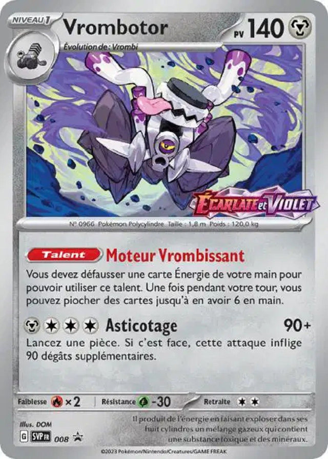 Vrombotor (SVP 008) - Promo Écarlate & Violet - Carte Pokémon