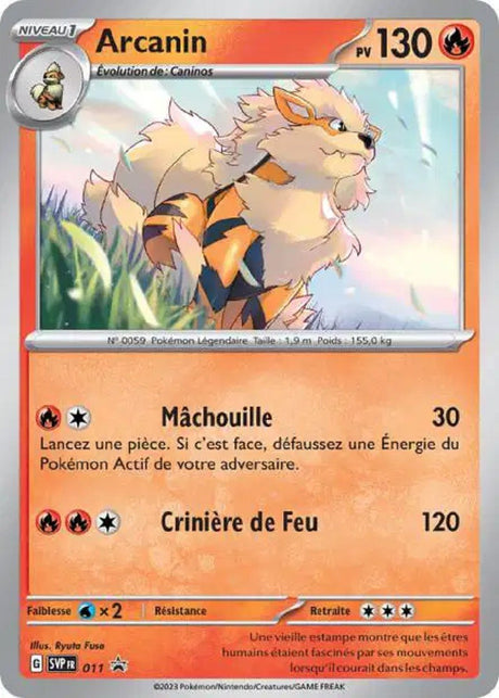 Arcanin (SVP 011) - Promo Écarlate & Violet - Carte Pokémon