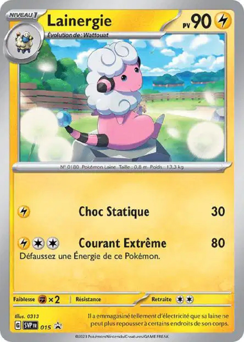 Lainergie (SVP 015) - Promo Écarlate & Violet - Carte Pokémon