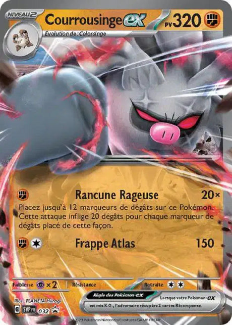 Courrousinge ex (SVP 032) - Promo Écarlate & Violet - Carte Pokémon