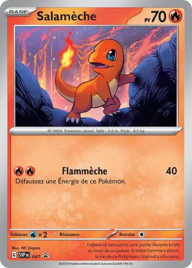 Salamèche (SVP 047) - Promo Écarlate & Violet - Carte Pokémon