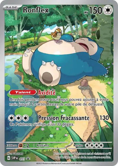 Ronflex (SVP 051) - Promo Écarlate & Violet - Carte Pokémon