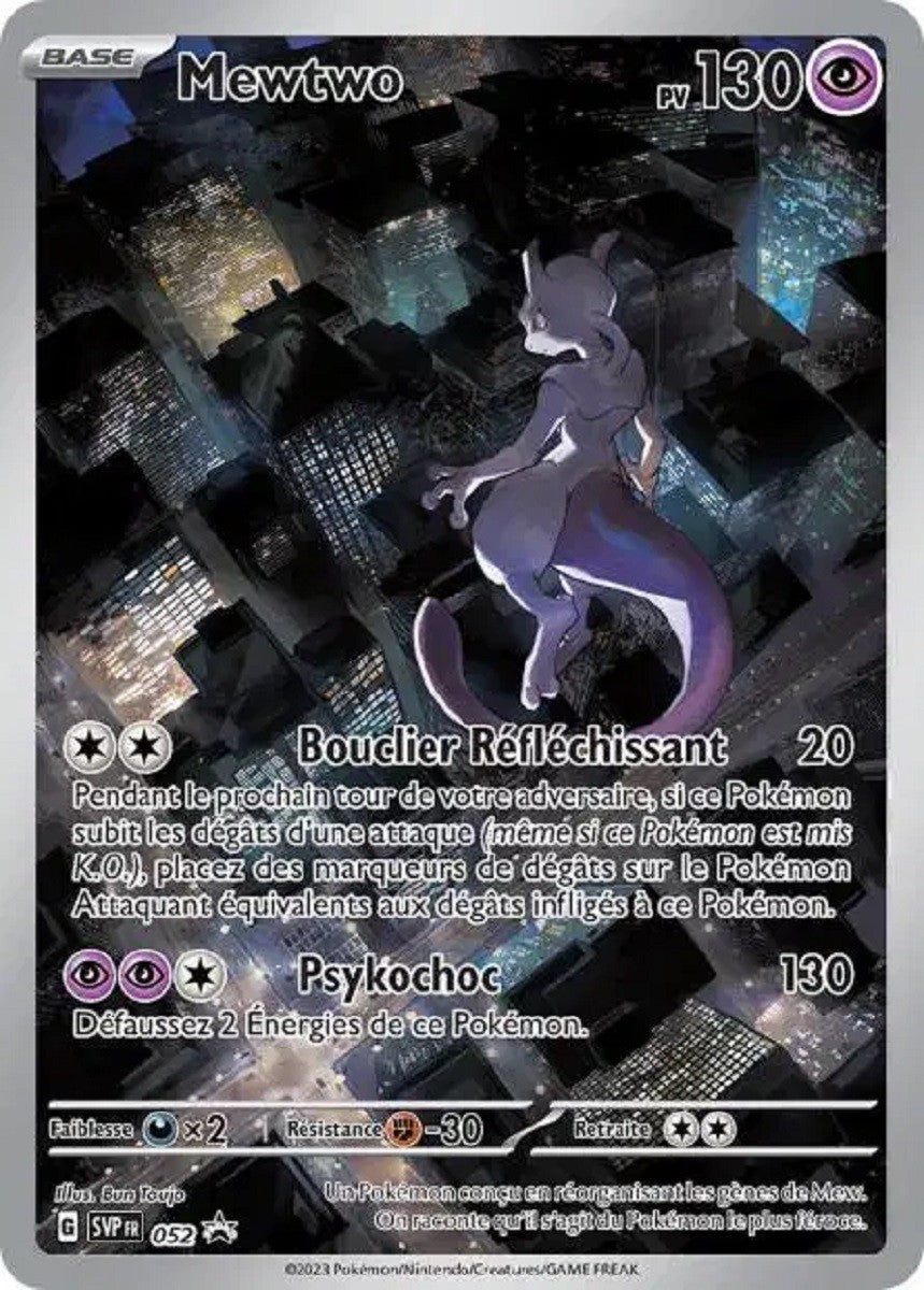 Mewtwo (SVP 052) - Promo Écarlate & Violet - Carte Pokémon