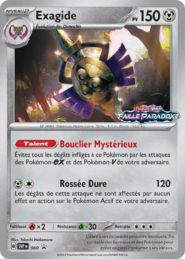 Exagide (SVP 060) - Promo Écarlate & Violet - Carte Pokémon