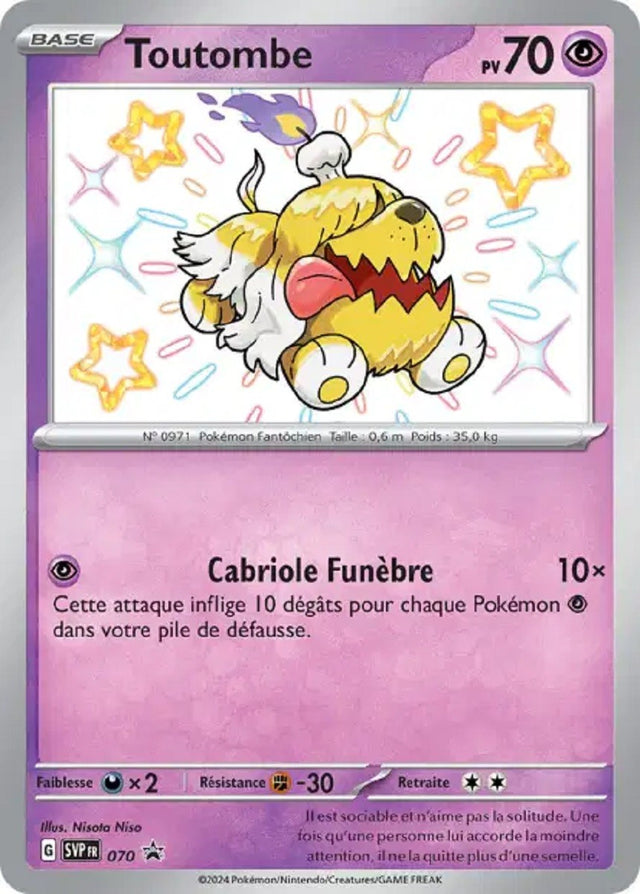 Toutombe (SVP 070) - Promo Écarlate & Violet - Carte Pokémon