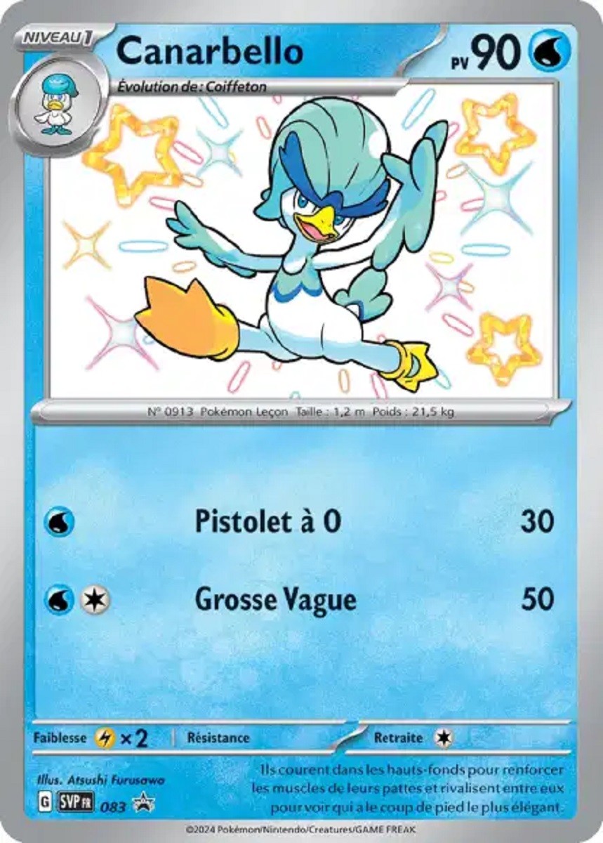 Canarbello (SVP 083) - Promo Écarlate & Violet - Carte Pokémon