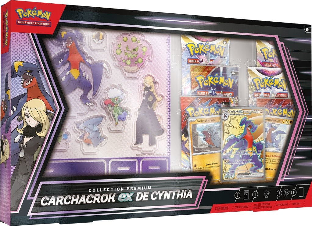 Pokémon - Coffret Collection Premium Carchacrok-ex (Juin 2025)