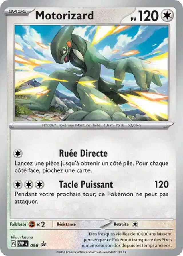 Motorizard (SVP 096) - Promo Écarlate & Violet - Carte Pokémon