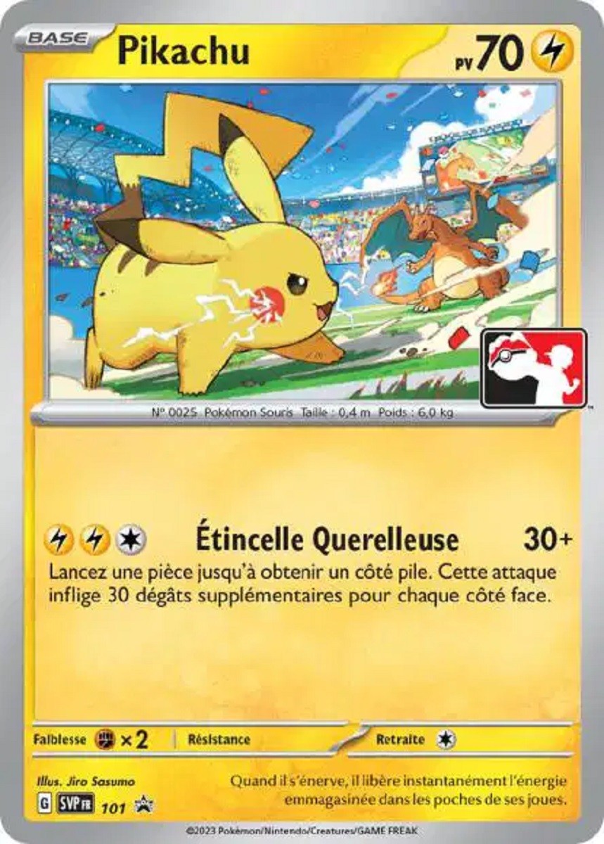 Pikachu (SVP 101) - Promo Écarlate & Violet - Carte Pokémon