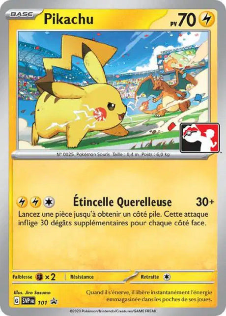 Pikachu (SVP 101) - Promo Écarlate & Violet - Carte Pokémon