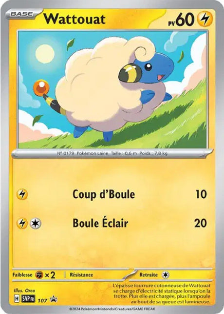 Wattouat (SVP 107) - Promo Écarlate & Violet - Carte Pokémon