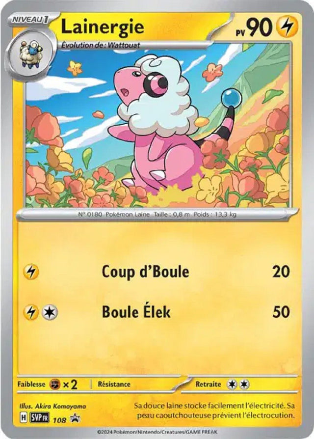 Lainergie (SVP 108) - Promo Écarlate & Violet - Carte Pokémon