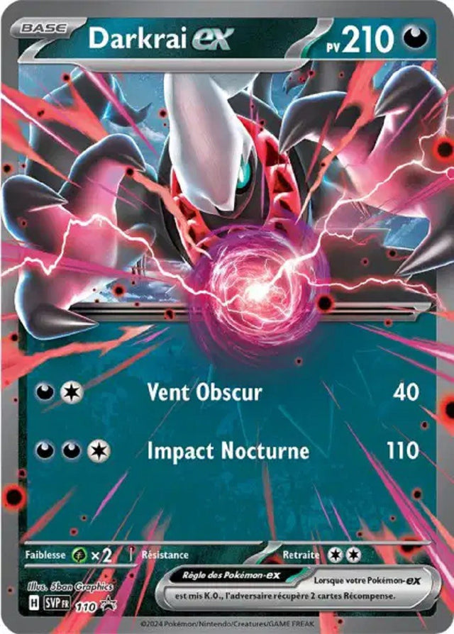 Darkrai ex (SVP 110) - Promo Écarlate & Violet - Carte Pokémon