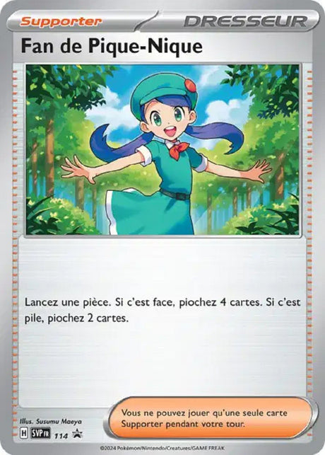 Fan de Pique-Nique (SVP 114) - Promo Écarlate & Violet - Carte Pokémon