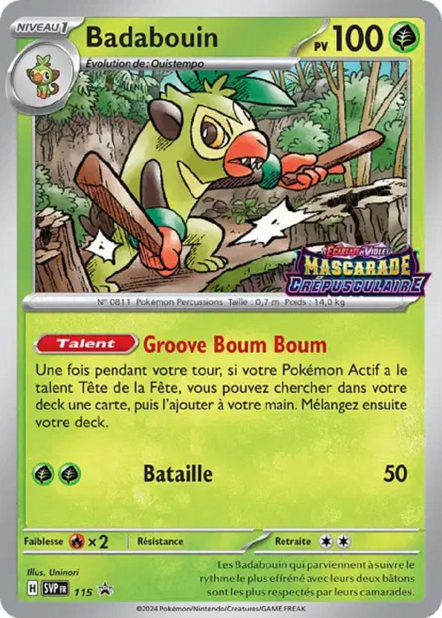 Badabouin (SVP 115) - Promo Écarlate & Violet - Carte Pokémon
