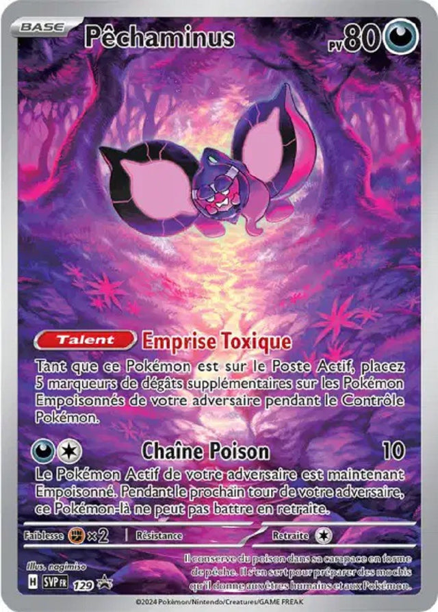 Pêchaminus (SVP 129) - Promo Écarlate & Violet - Carte Pokémon