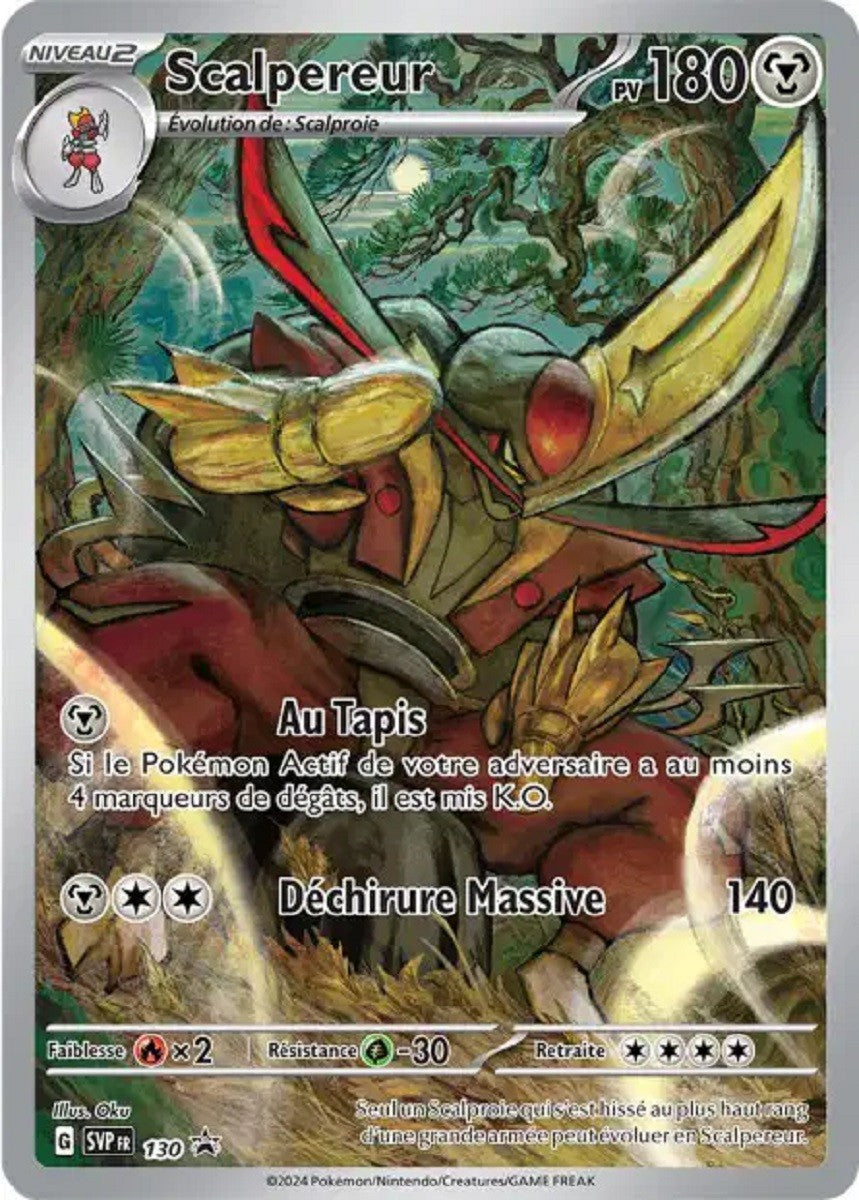 Scalpereur (SVP 130) - Promo Écarlate & Violet - Carte Pokémon