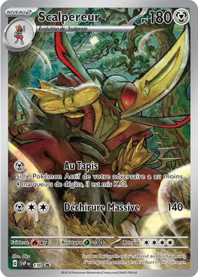 Scalpereur (SVP 130) - Promo Écarlate & Violet - Carte Pokémon
