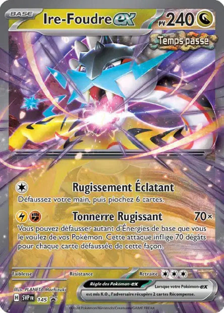 Ire-Foudre ex (SVP 145) - Promo Écarlate & Violet - Carte Pokémon