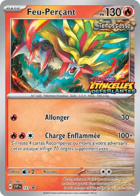 Feu-Perçant (SVP 151) - Promo Écarlate & Violet - Carte Pokémon