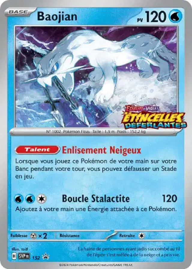Baojian (SVP 152) - Promo Écarlate & Violet - Carte Pokémon
