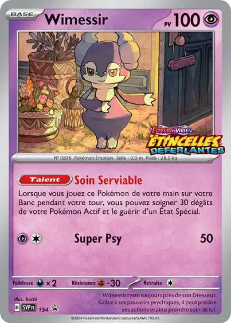 Wimessir (SVP 154) - Promo Écarlate & Violet - Carte Pokémon