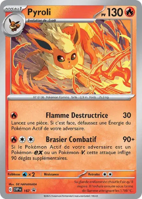 Pyroli (SVP 167) - Promo Écarlate & Violet - Carte Pokémon