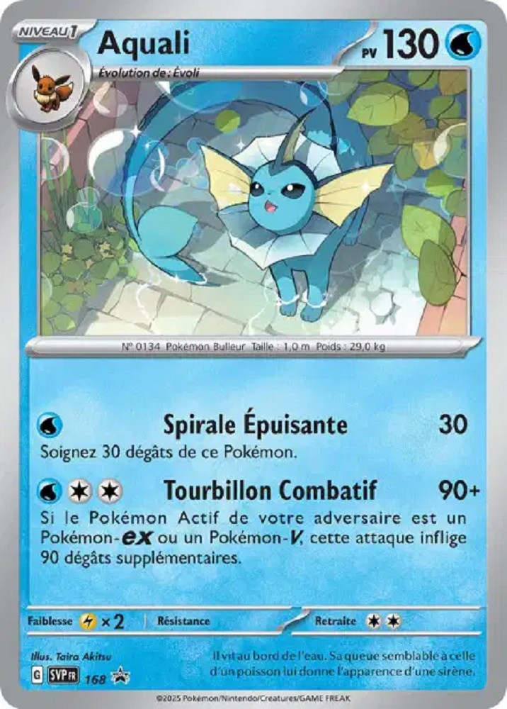 Aquali (SVP 168) - Promo Écarlate & Violet - Carte Pokémon