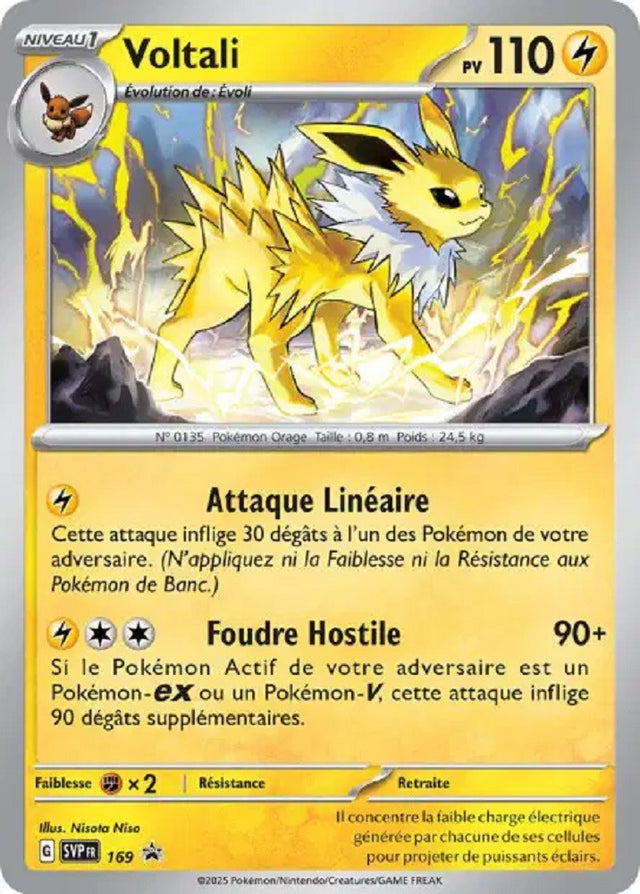 Voltali (SVP 169) - Promo Écarlate & Violet - Carte Pokémon