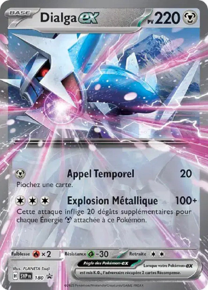 Dialga ex (SVP 180) - Promo Écarlate & Violet - Carte Pokémon