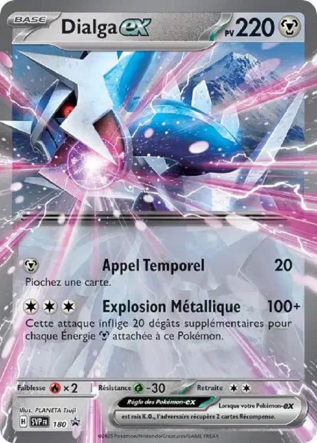 Dialga ex (SVP 180) - Promo Écarlate & Violet - Carte Pokémon