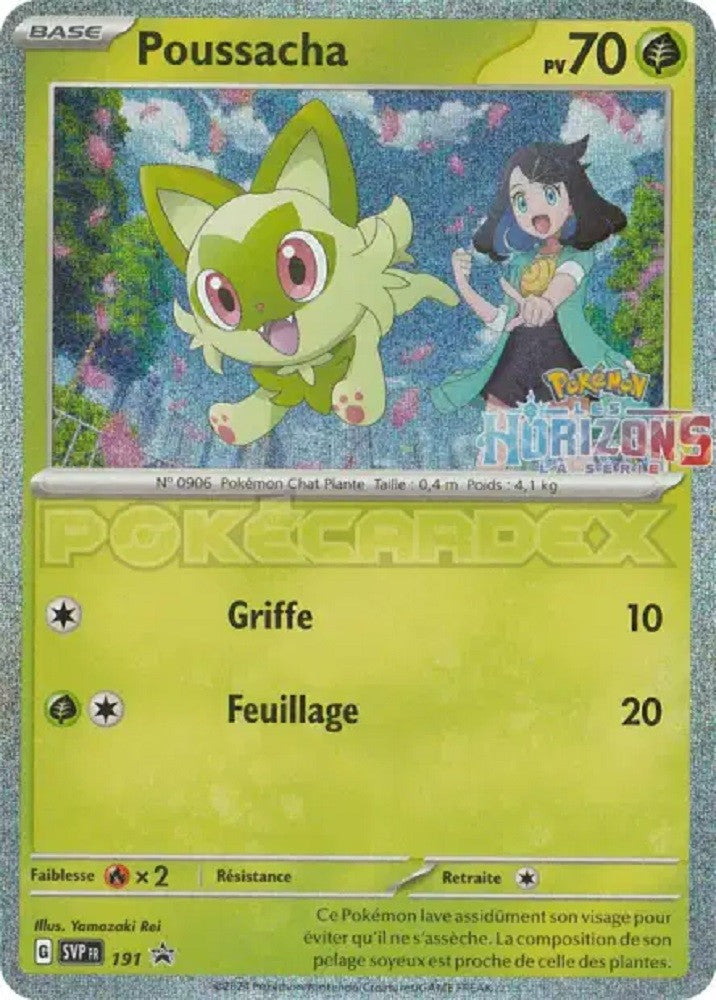 Poussacha (SVP 191) - Promo Écarlate & Violet - Carte Pokémon
