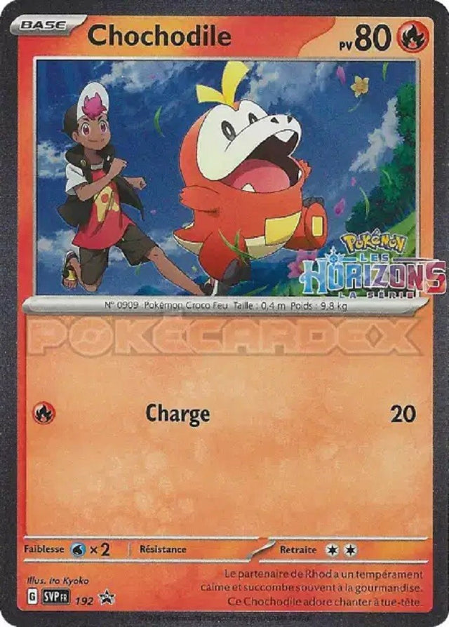 Chochodile (SVP 192) - Promo Écarlate & Violet - Carte Pokémon