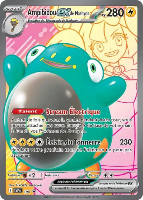 Ampibidou ex de Mashynn (SVP 194) - Promo Écarlate & Violet - Carte Pokémon