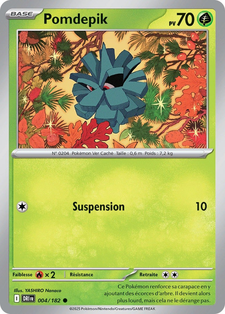 Pomdepik (DRI 004) - Rivalités Destinées - Carte Pokémon