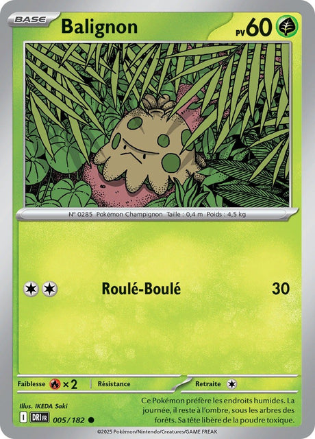 Balignon (DRI 005) - Rivalités Destinées - Carte Pokémon