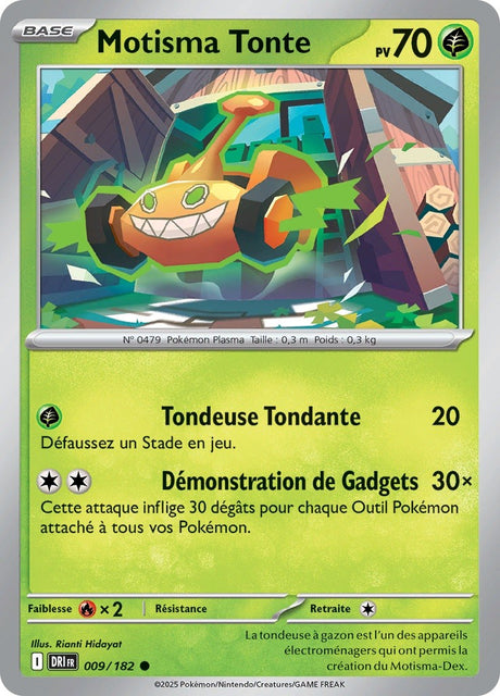 Motisma Tonte (DRI 009) - Rivalités Destinées - Carte Pokémon