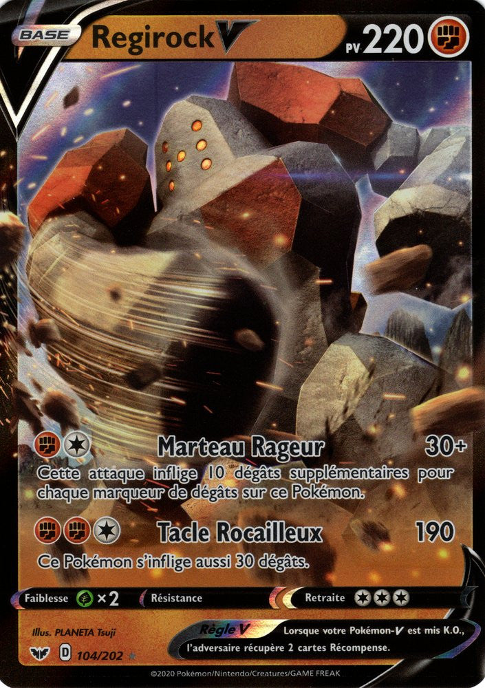 SWSH01_104/202 Regirock V