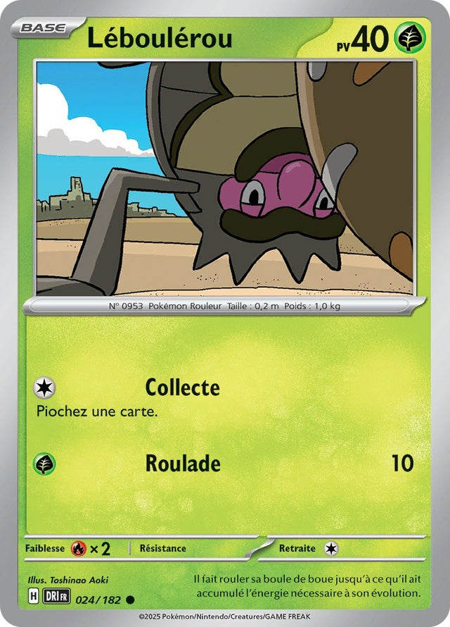 Léboulérou (DRI 024) - Rivalités Destinées - Carte Pokémon
