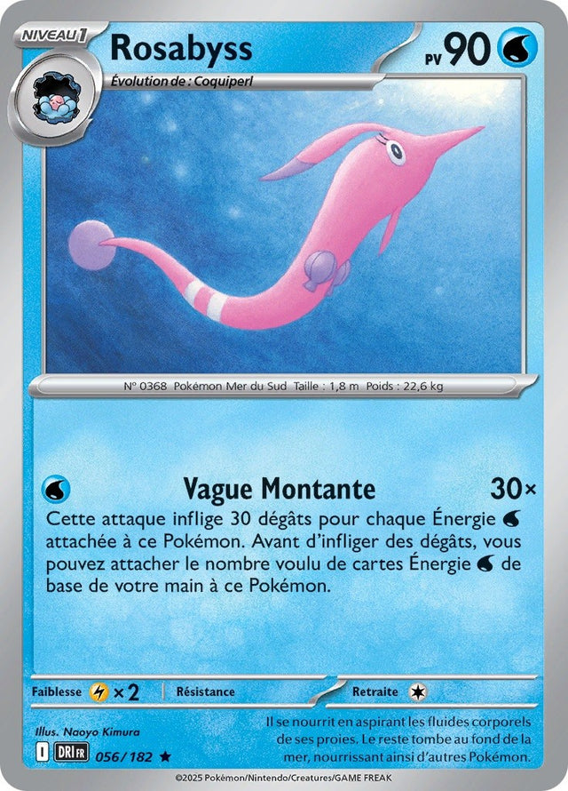 Rosabyss (DRI 056) - Rivalités Destinées - Carte Pokémon