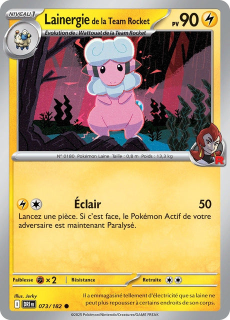 Lainergie de la Team Rocket (DRI 073) - Rivalités Destinées - Carte Pokémon