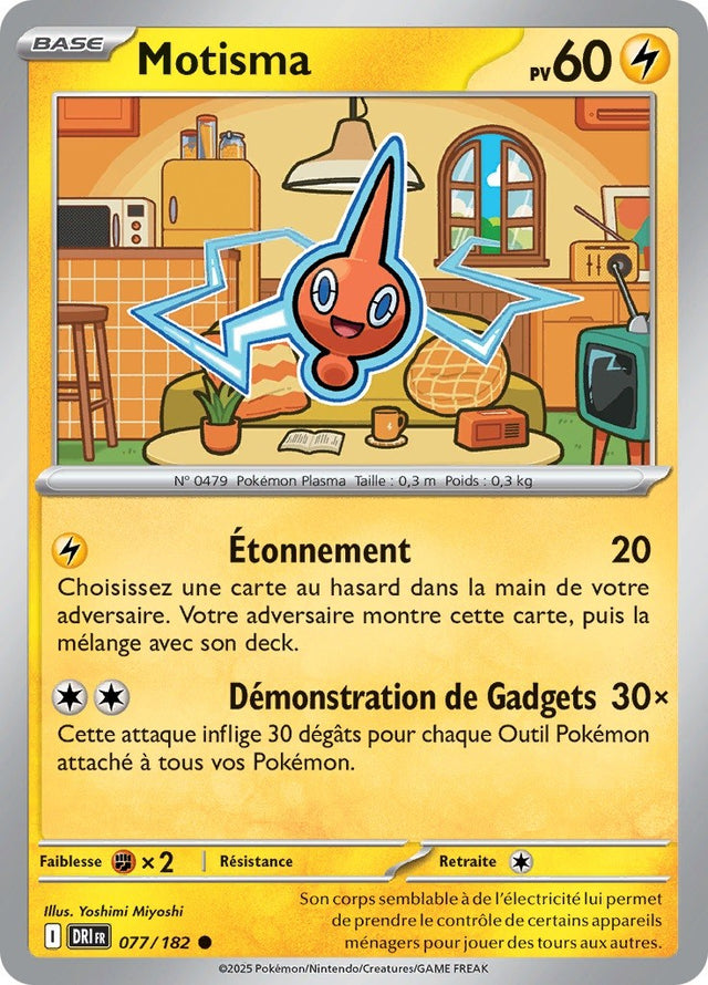 Motisma (DRI 077) - Rivalités Destinées - Carte Pokémon