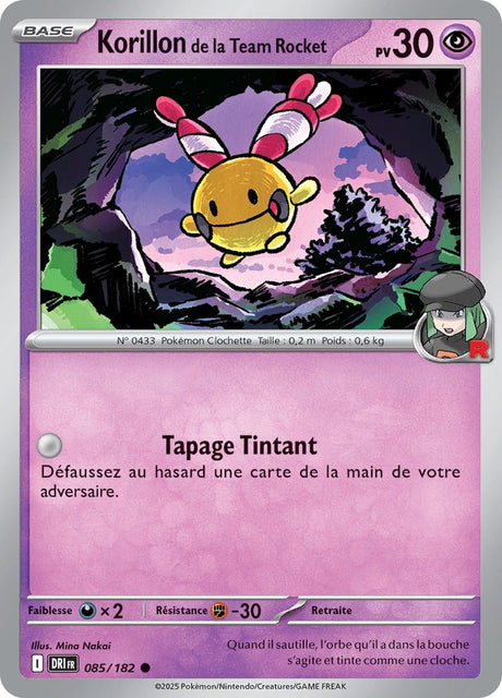 Korillon de la Team Rocket (DRI 085) - Rivalités Destinées - Carte Pokémon