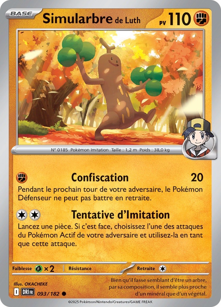 Simularbre de Luth (DRI 093) - Rivalités Destinées - Carte Pokémon
